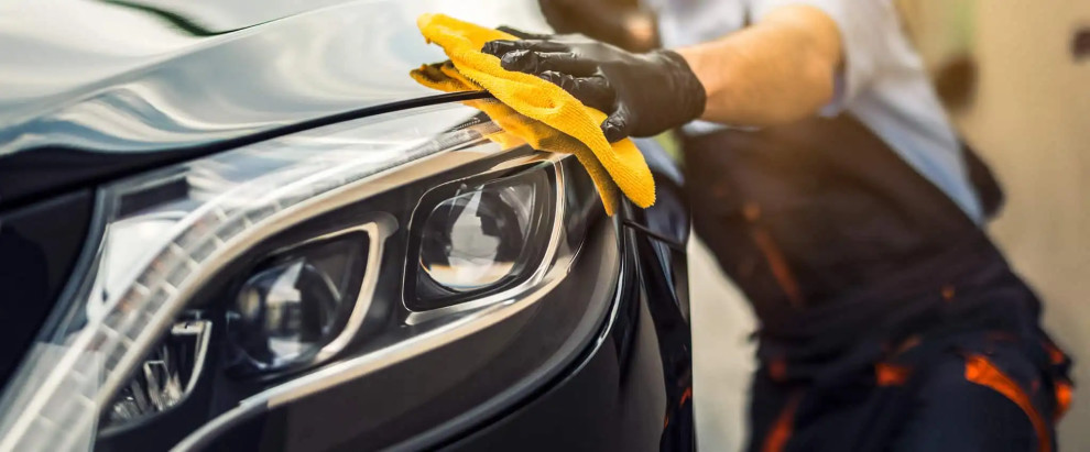 quy trình sơn xe ô tô 2020 cần sửa sạch để kiểm tra